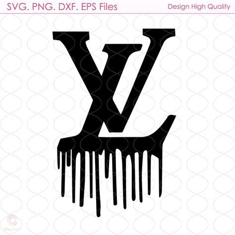 dripping louis vuitton logo|dripping lv logo.